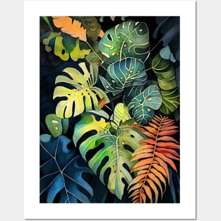 Philodendron plant art Posters and Art